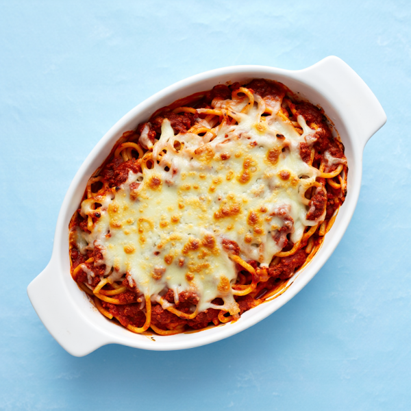 芝士焗肉醬意粉