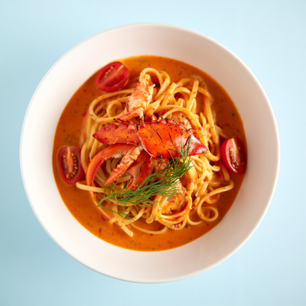 鮮龍蝦龍蝦汁意粉