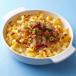 避風塘法式蟹肉焗通粉