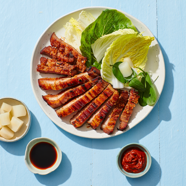 韓式烤杜洛克五花腩肉