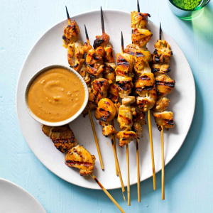 5 (5) 沙嗲雞脾肉串