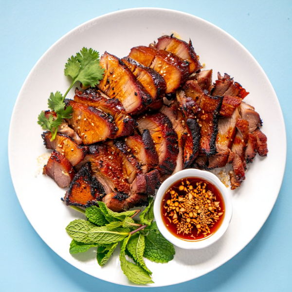 泰式燒豬頸肉配經典酸子辣醬