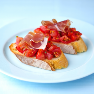 8 (7) 伊比利亞橡果火腿及番茄意式麵包